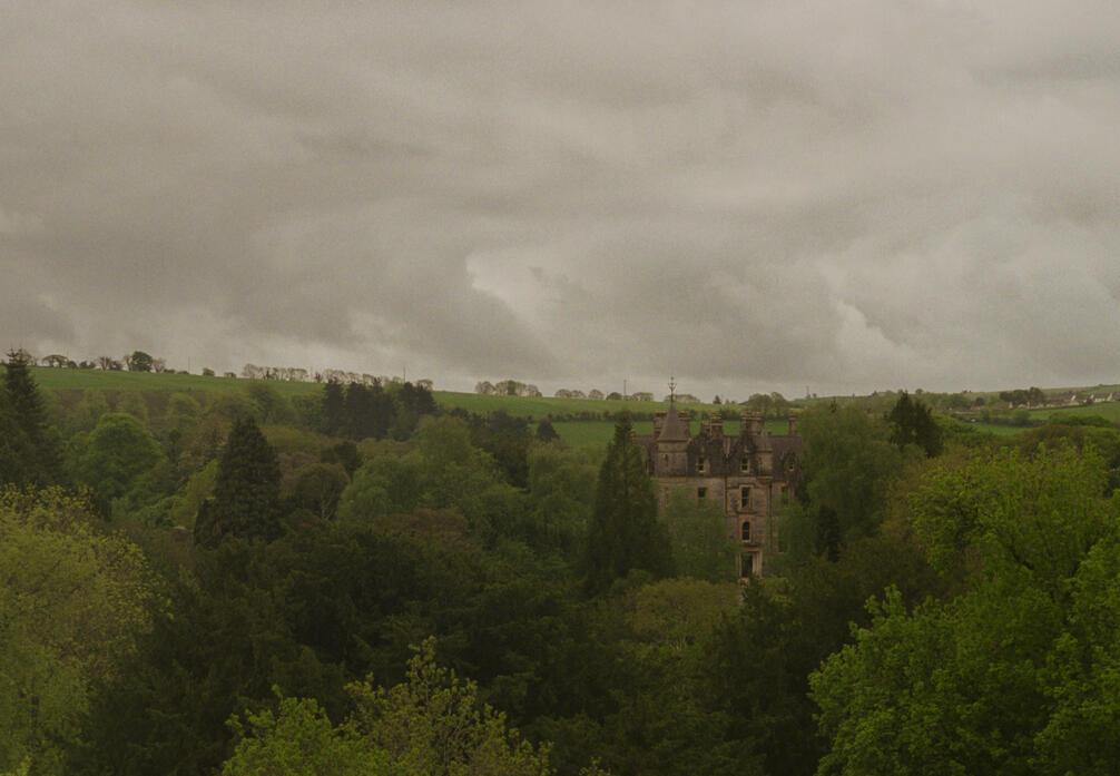 View of Blarney House while standing atop Blarney Castle in Ireland. (Shot on Canon AE-1 on Kodak Portra 400 film in May 2023.)
